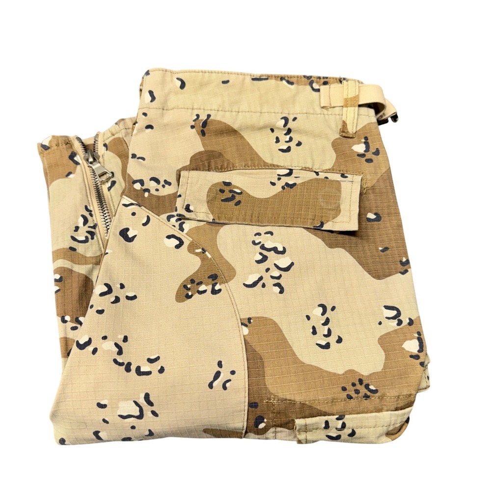 mnml Cargo Pants Mens 33 (34x36 ACTUAL) Ankle Zip Desert Camo Tactical Stacked